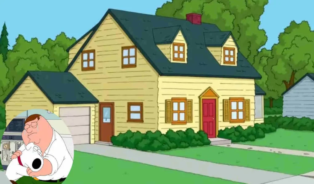family guy real house