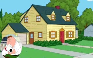 family guy real house