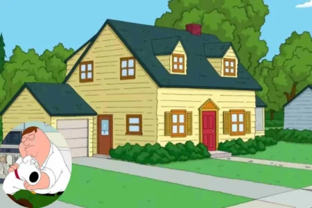 family guy real house