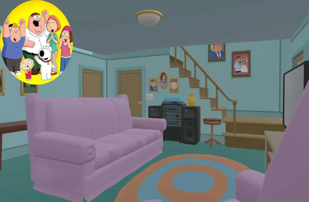 family guy real house