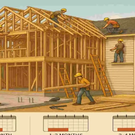 How Long Does It Take to Build a Wood Frame House?