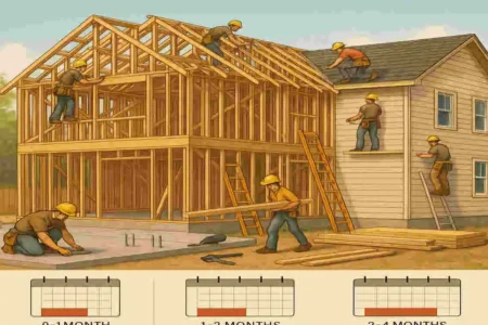 How Long Does It Take to Build a Wood Frame House?