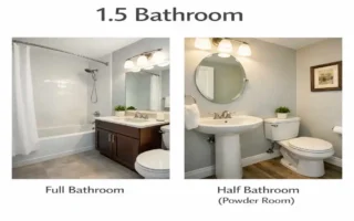 What Is a 1.5 Bathroom