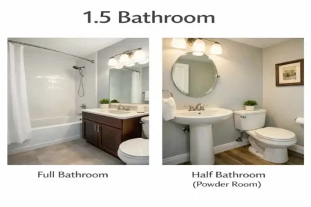 What Is a 1.5 Bathroom