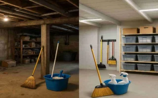 How to Clean an Unfinished Basement: Effective Tips for a Safe and Organized Home Space