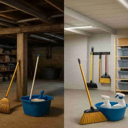 How to Clean an Unfinished Basement: Effective Tips for a Safe and Organized Home Space