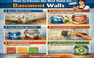 what paint to use on basement walls