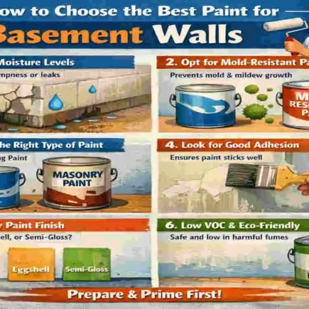 what paint to use on basement walls