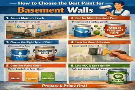 what paint to use on basement walls