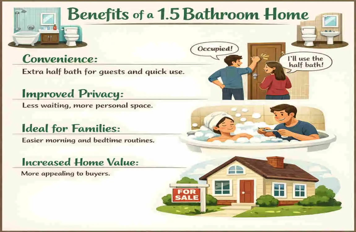 What Is a 1.5 Bathroom