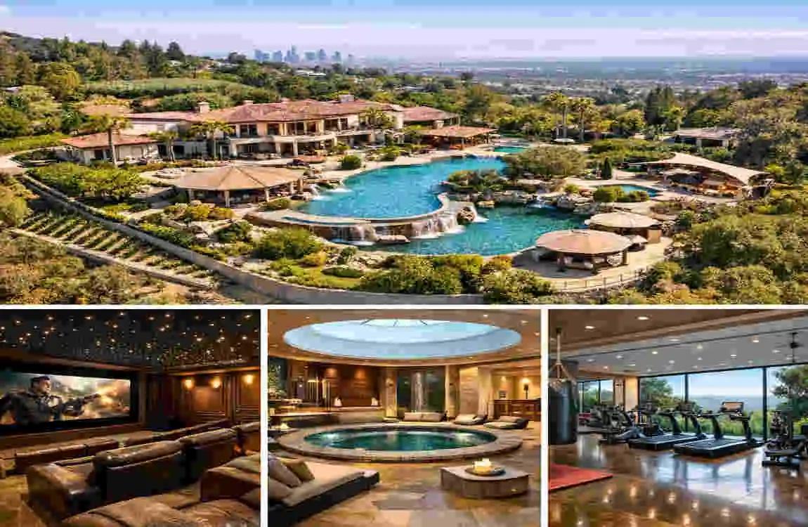 huge celebrity houses