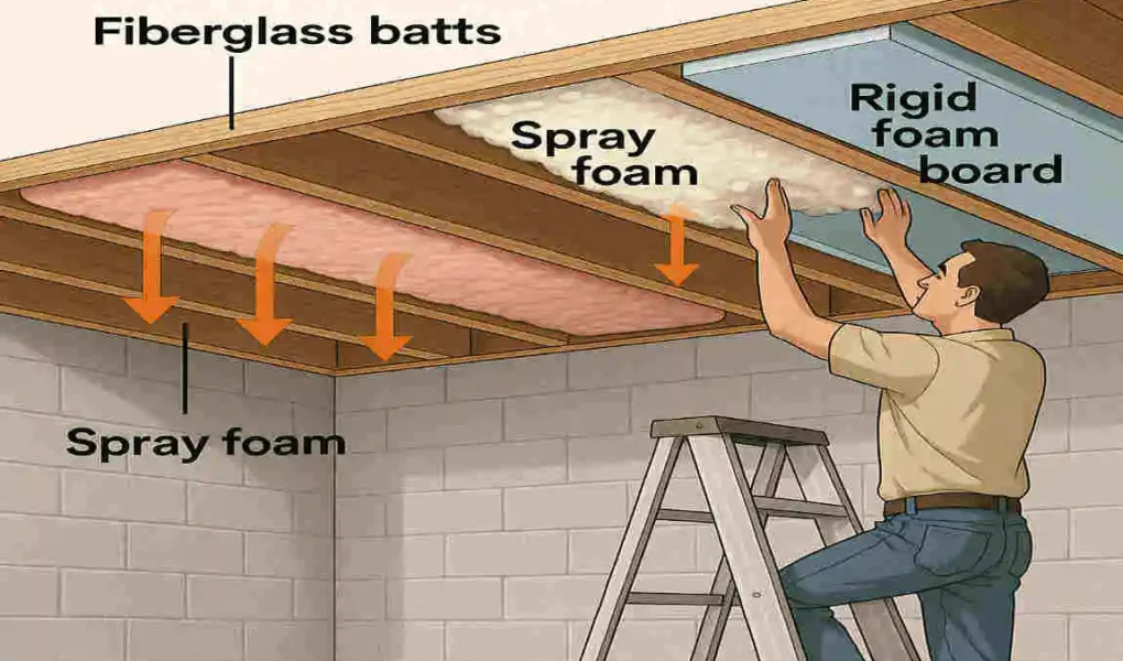 What Basement Ceiling Insulation Works Best for Your House?
