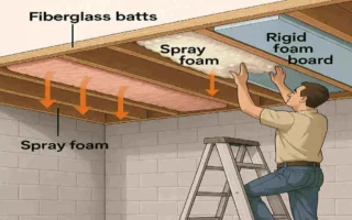 What Basement Ceiling Insulation Works Best for Your House?