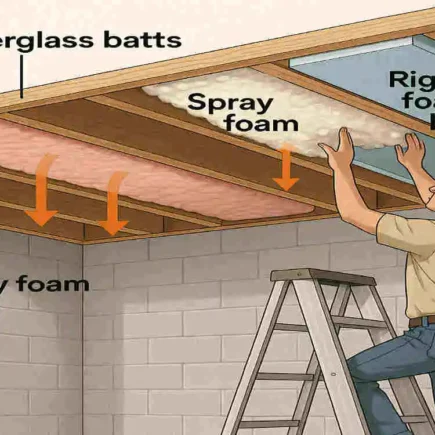 What Basement Ceiling Insulation Works Best for Your House?