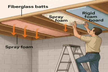 What Basement Ceiling Insulation Works Best for Your House?