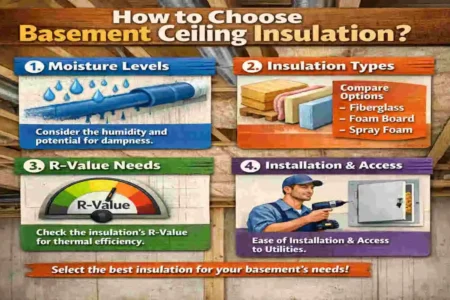 what insulation for basement ceiling