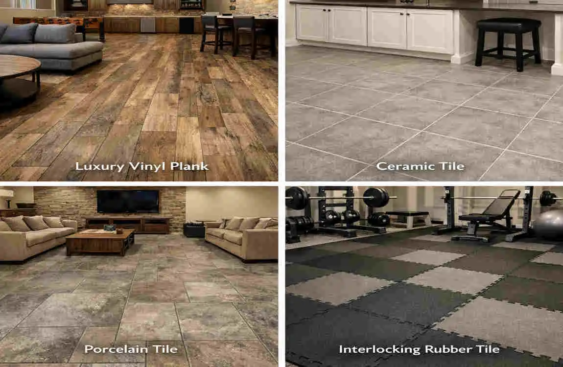 is tile good for basement floor