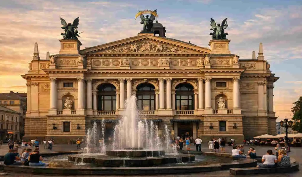 Lviv Ukraine Opera House