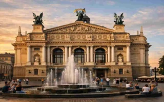 Lviv Ukraine Opera House