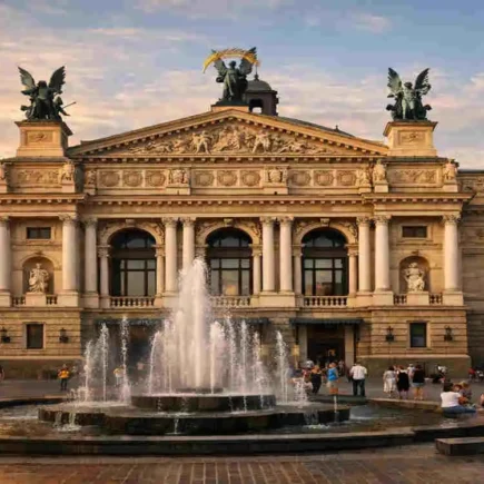Lviv Ukraine Opera House