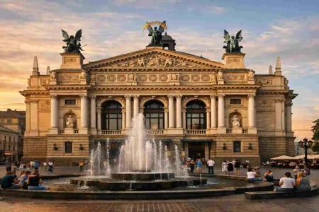 Lviv Ukraine Opera House