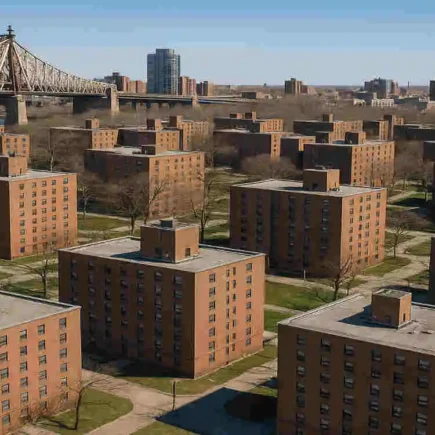 does queensbridge house have solar panels on the roof