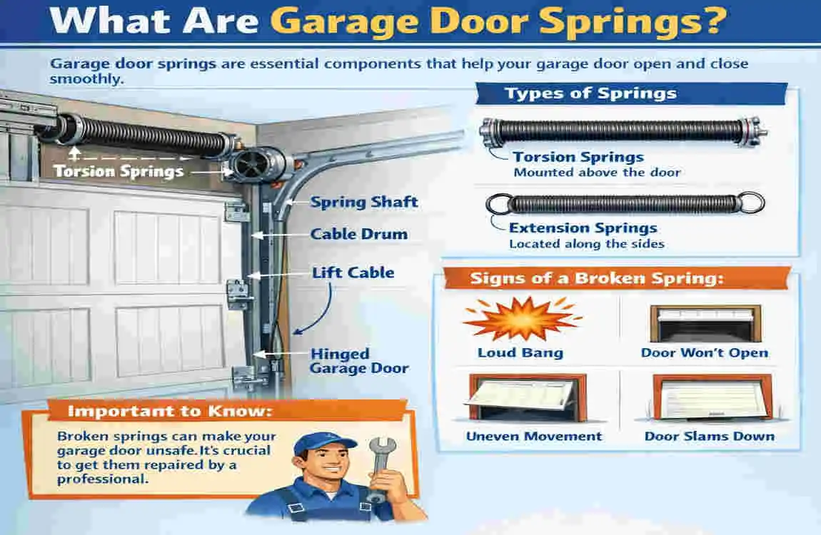 how many turns on garage door springs