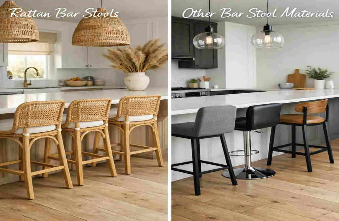 Rattan Bar Stools