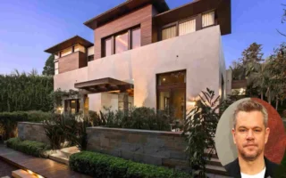 matt damon house pacific palisades