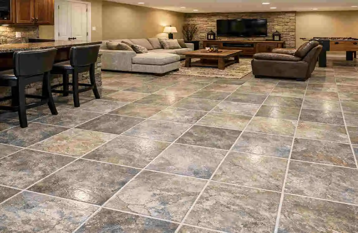 is tile good for basement floor