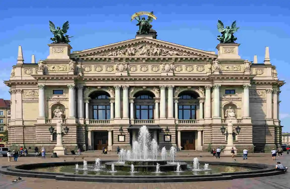 Lviv Ukraine Opera House