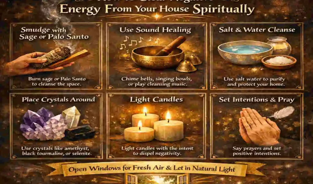 how to spiritually clean your house