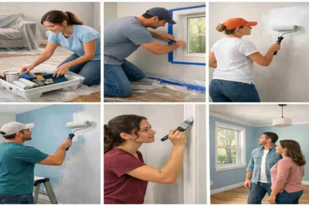 How to Paint a New House Interior