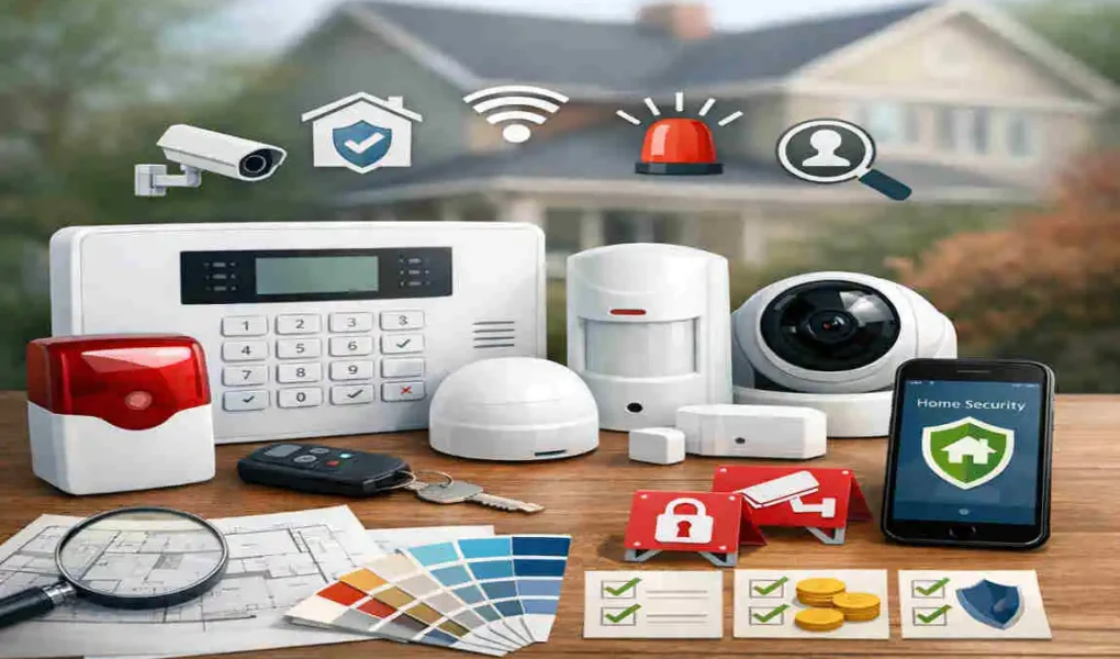 security alarm system for home