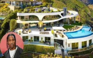 Travis Scott's Home in Brentwood