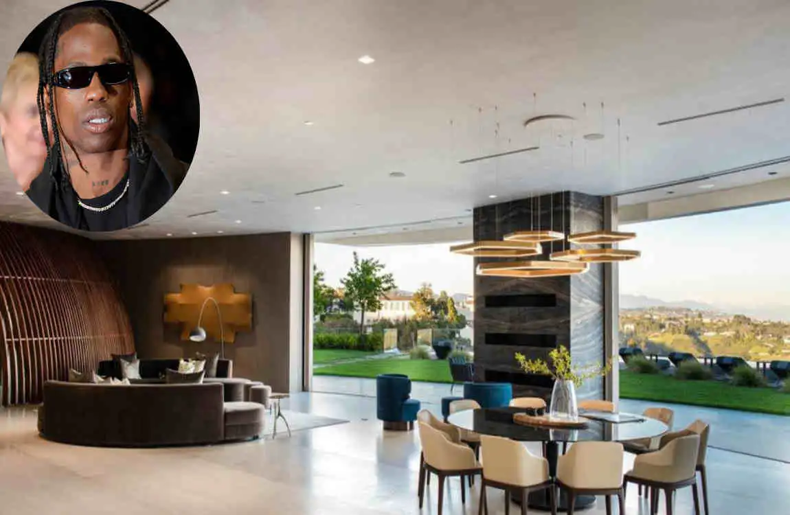 Travis Scott's Home in Brentwood