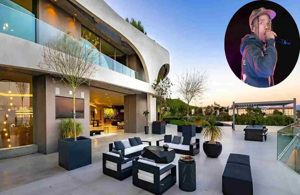 Travis Scott's Home in Brentwood
