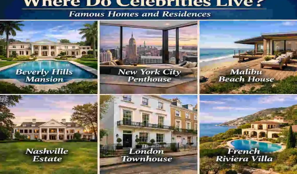 Celebrity House Addresses