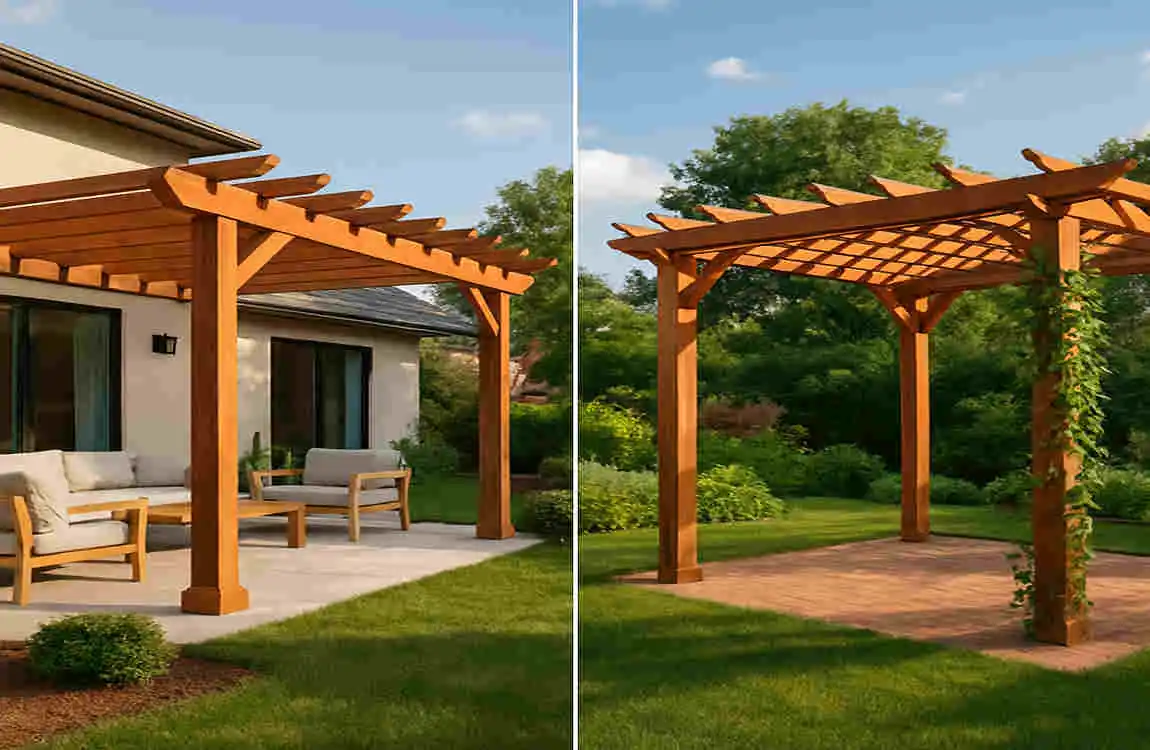 How to Decide if a Pergola Should Be Attached to Your House