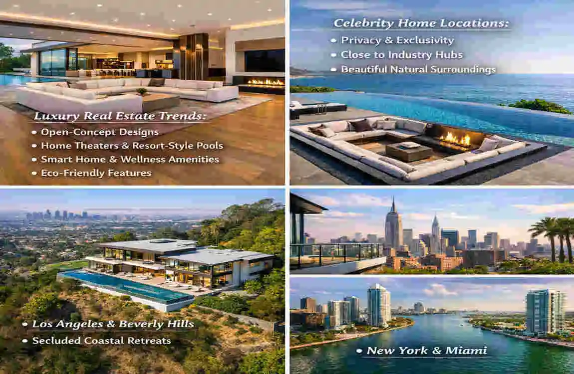 Celebrity House Addresses