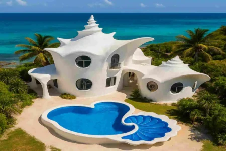 Conch Shell House in Mexico Unique?
