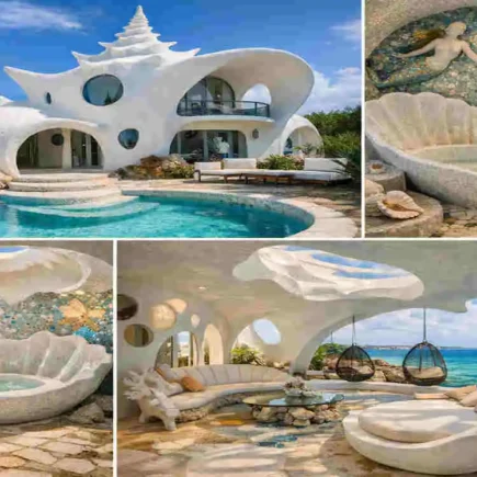 conch shell house mexico