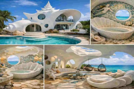 conch shell house mexico