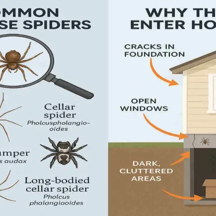 How to Identify Why Spiders Enter Your House