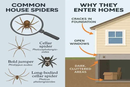 How to Identify Why Spiders Enter Your House