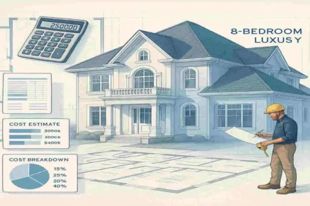 How to Estimate the Cost of an 8 Bedroom House