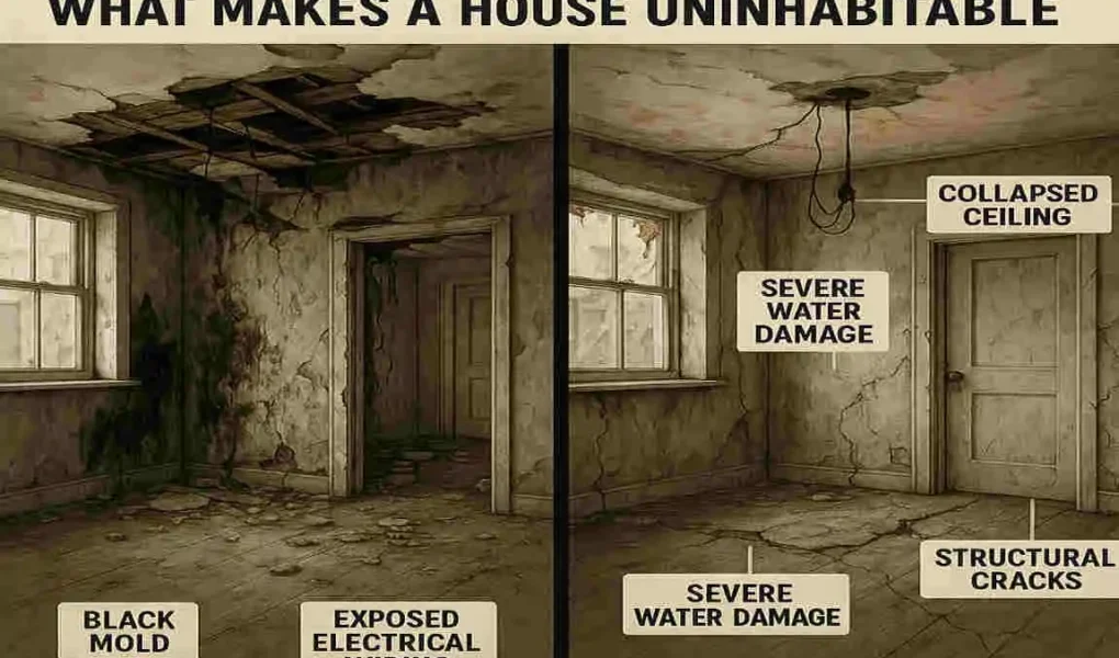 Understanding What Makes a House Uninhabitable