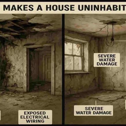 Understanding What Makes a House Uninhabitable