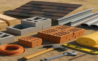 materials needed to build a house