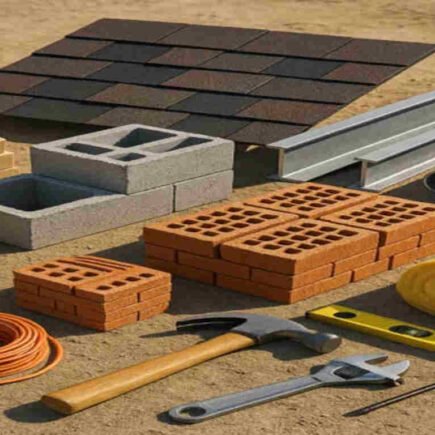 materials needed to build a house